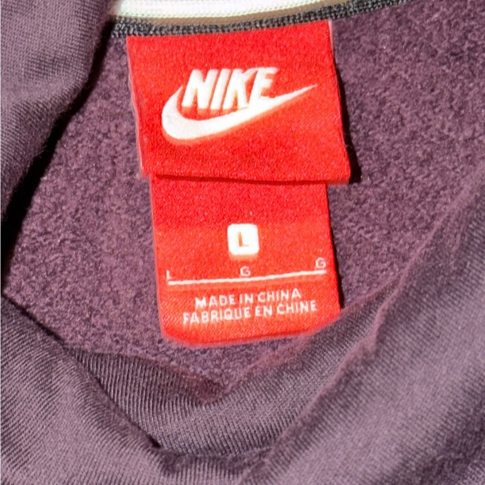 Nike Rally Metallic Funnel Neck Pullover Hoodie - Picture 6 of 11